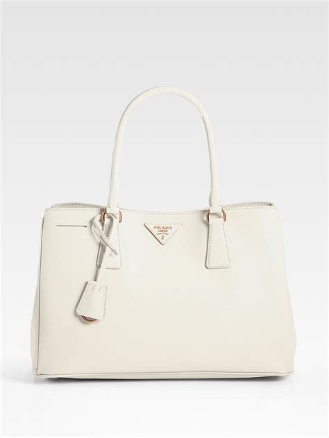 prada white purses|saks off prada purses.